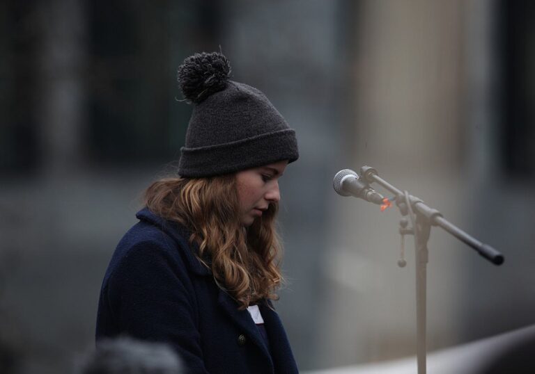 Klimaaktivistin Luisa Neubauer
