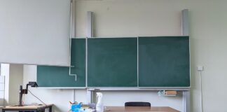 Leeres Klassenzimmer