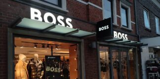 Geschäft von Hugo Boss