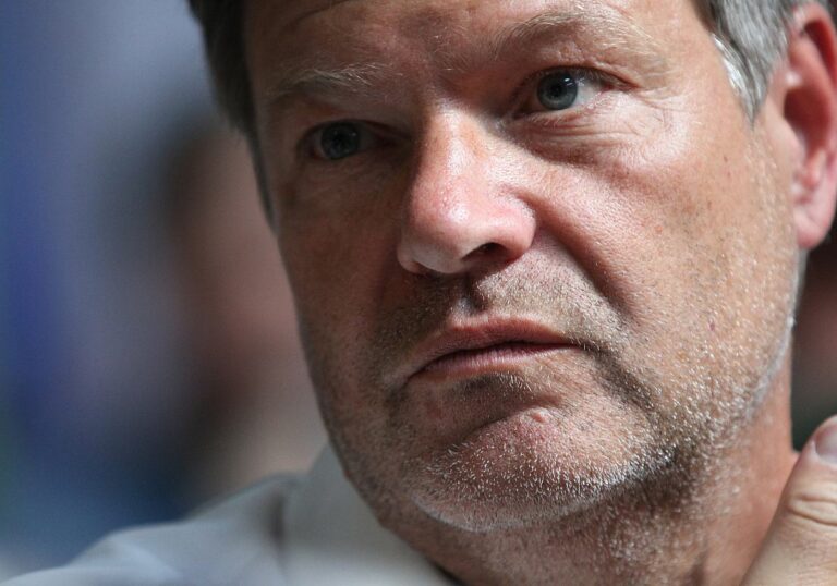 Bundeswirtschaftsminister Robert Habeck (Grüne)