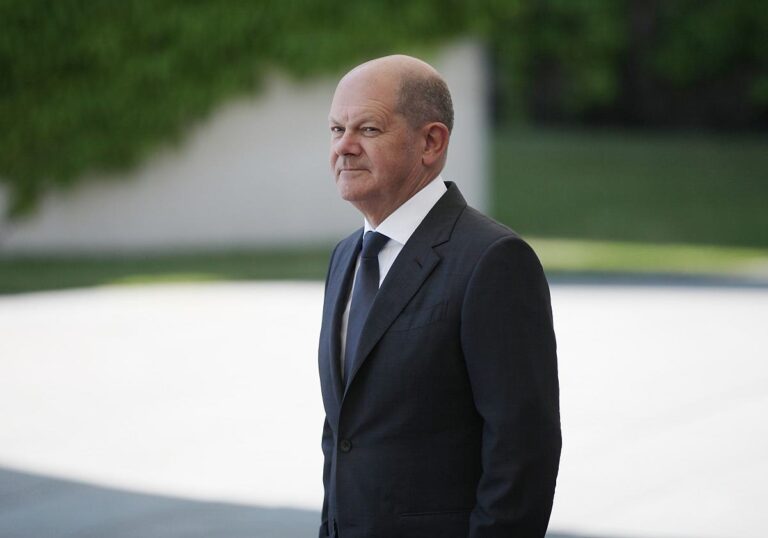 Bundeskanzler Olaf Scholz (SPD)