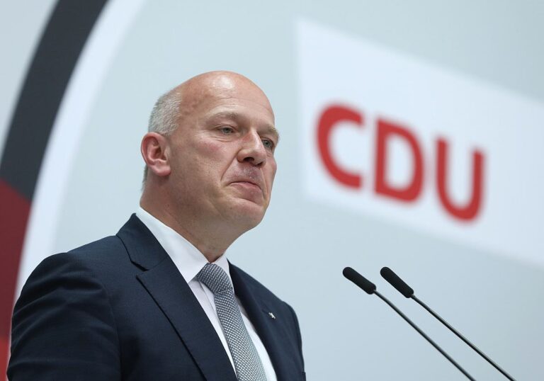 Berlins Regierender Bürgermeister Kai Wegner (CDU)