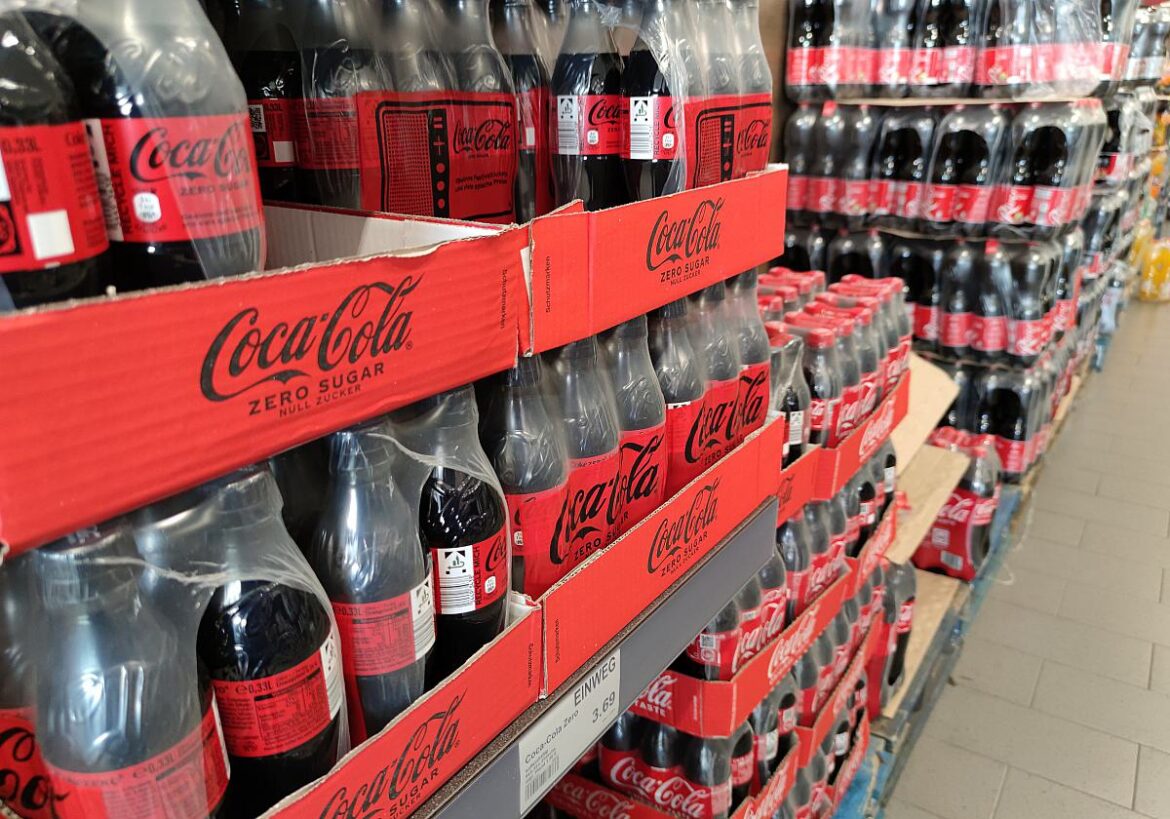 Coca Cola im Supermarkt