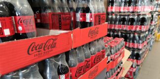 Coca Cola im Supermarkt