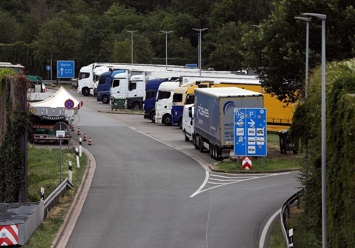 LKW-Rastplatz