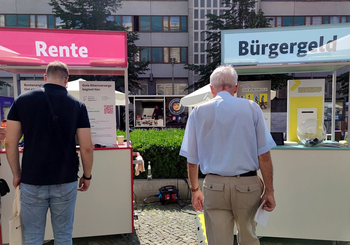 Rente und Bürgergeld