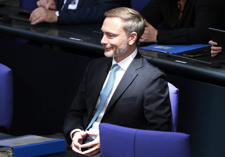 Bundesfinanzminister Christian Lindner (FDP)