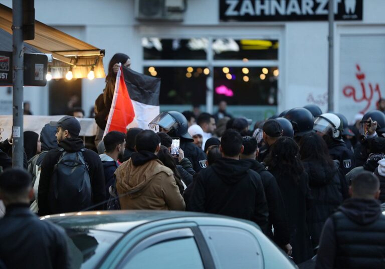 Palästinenser Demo / dts