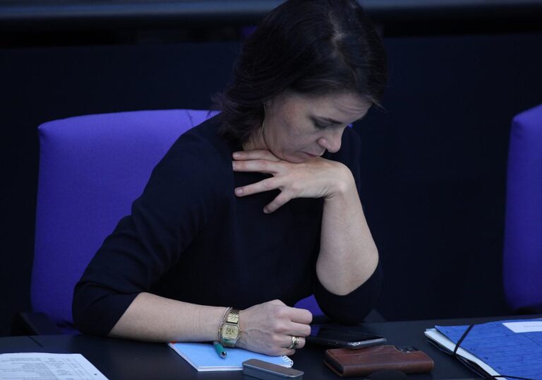 Bundesaußenministerin Annalena Baerbock (Grüne)