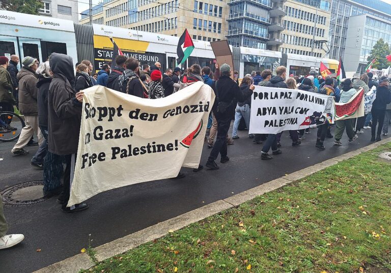 Palästinenser Demo