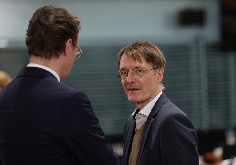 Bundesgesundheitsminister Karl Lauterbach (SPD)