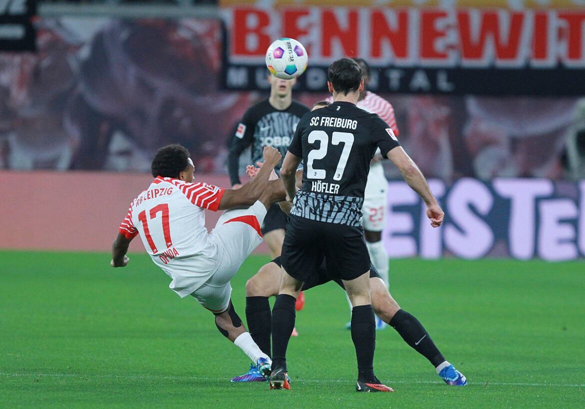 RB Leipzig gegen SC Freiburg