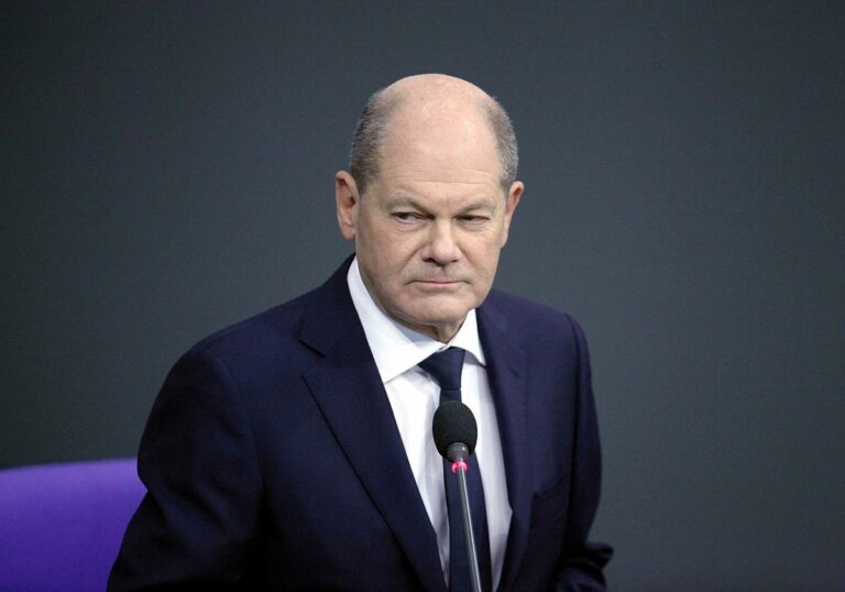 Bundeskanzler Olaf Scholz (SPD)