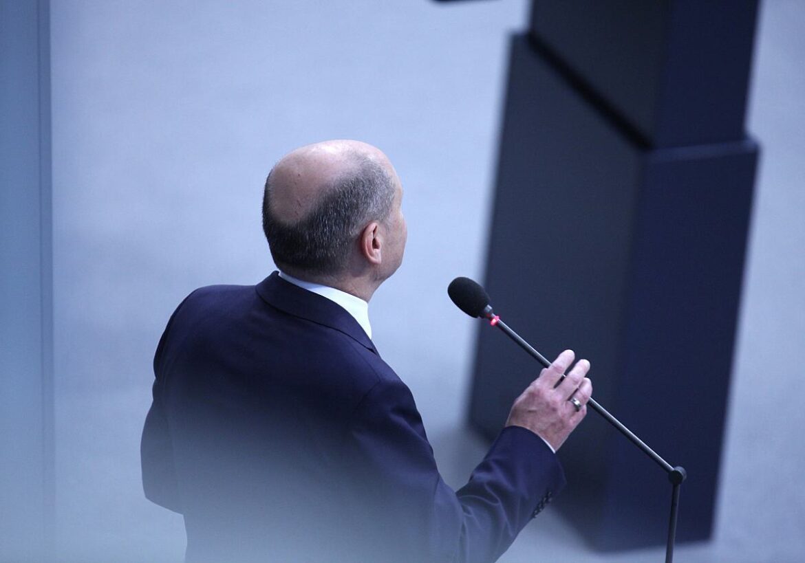 Bundeskanzler Olaf Scholz (SPD)