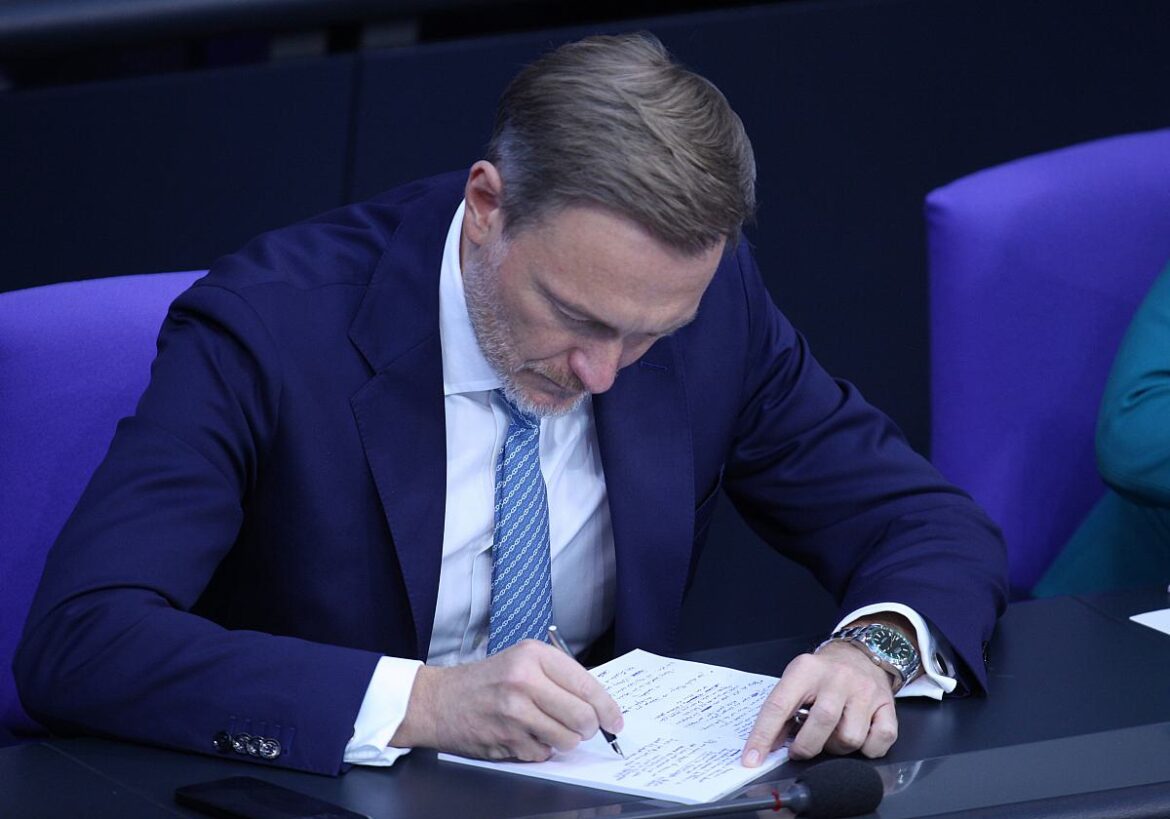 Bundesfinanzminister Christian Lindner (FDP)