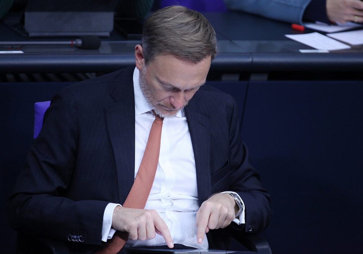 Bundesfinanzminister Christian Lindner (FDP)