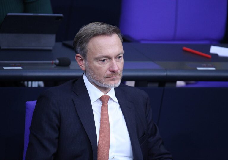 Bundesfinanzminister Christian Lindner (FDP)