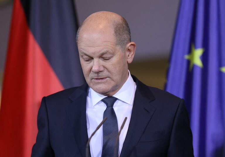 Bundeskanzler Olaf Scholz (SPD)