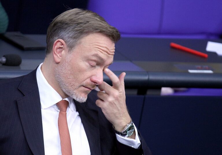 Bundesfinanzminister Christian Lindner (FDP)