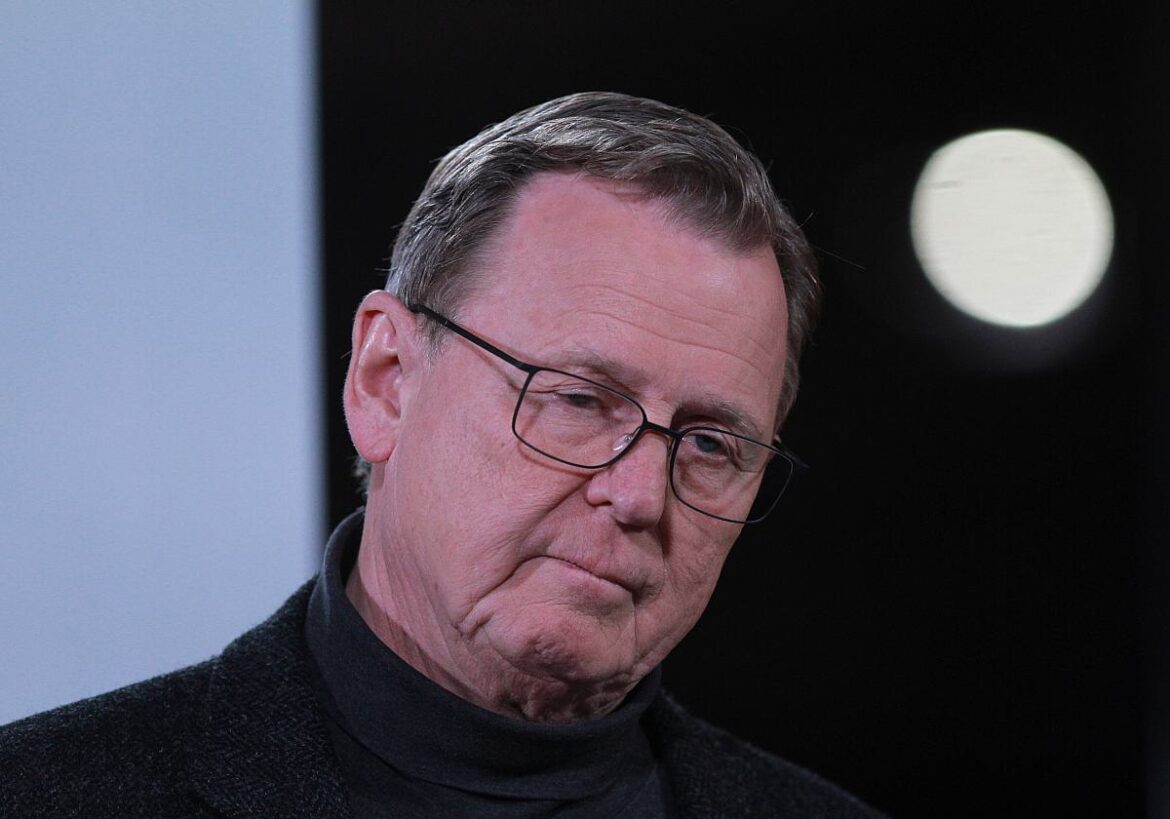 Ministerpräsident von Thüringen Bodo Ramelow (Linke)