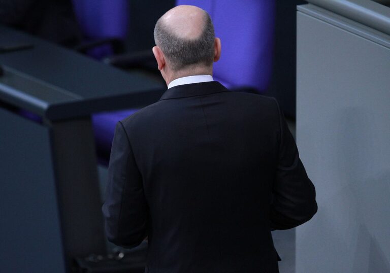 Bundeskanzler Olaf Scholz (SPD)