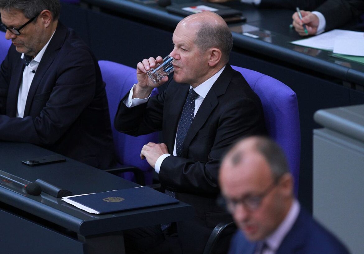 Bundeskanzler Olaf Scholz (SPD)