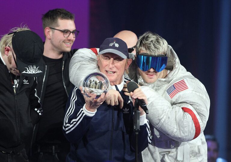 Ski Aggu, Otto Walkes und Andere bei der 1Live Krone Verleihung