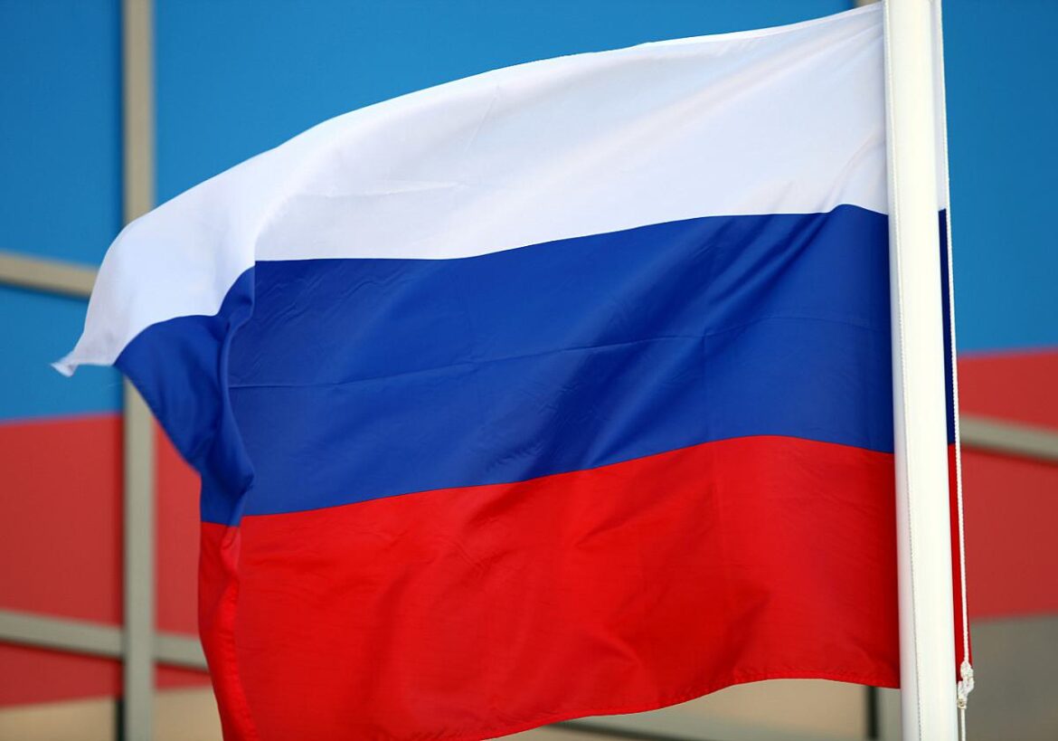 Russische Flagge