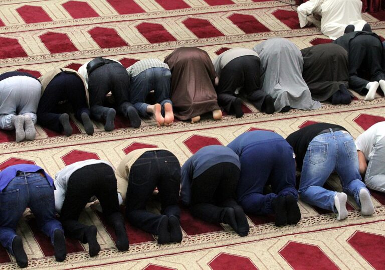 Betende Muslime