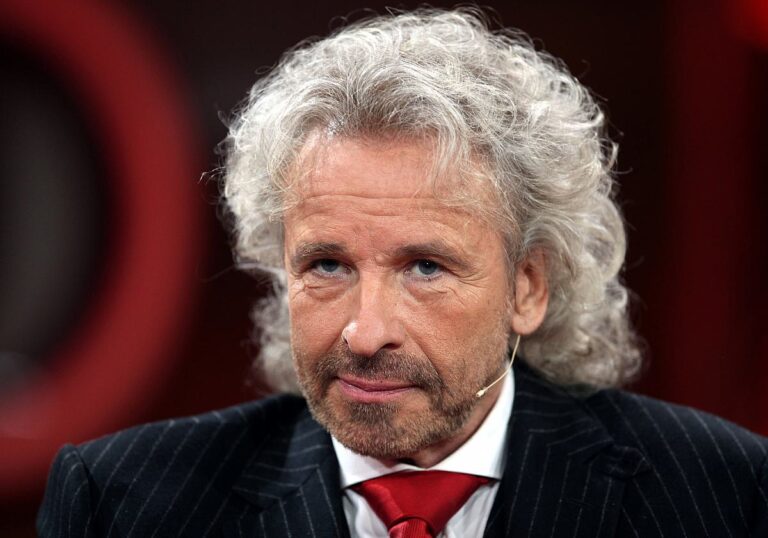 Moderator Thomas Gottschalk