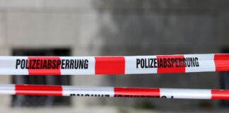 Polizeiabsperrung