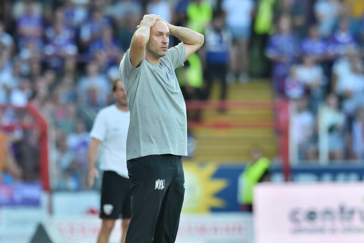 Daniel Scherning als VfL-Trainer / IMAGO / osnapix