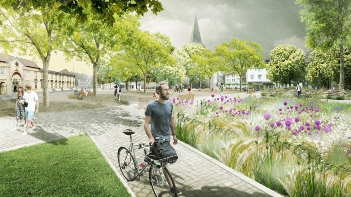 Zukunftsvision Ledenhof / Foto: BBZ Architekten