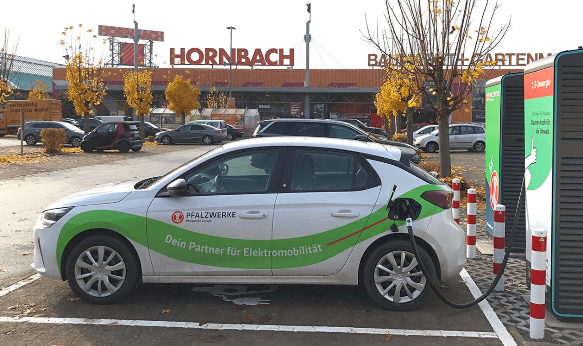 Ladestation bei Hornbach