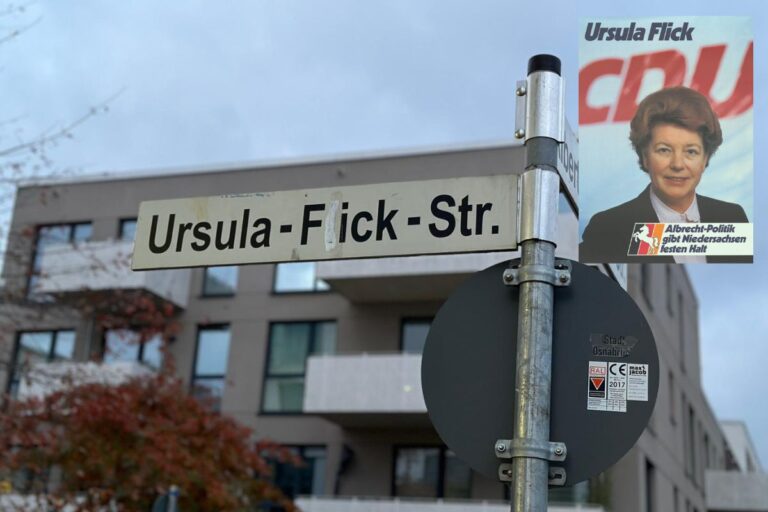 Foto (Straße): Pohlmann, Foto (Plakat): Konrad-Adenauer-Stiftung