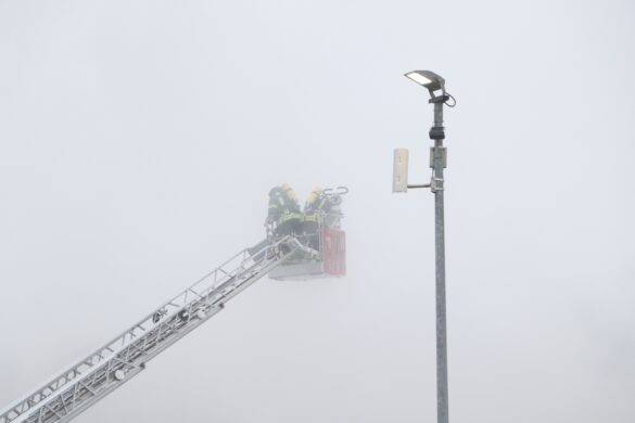 Brand in Biogasanlage in Melle, mehrere Feuerwehren im Einsatz