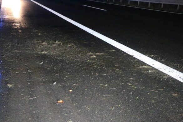 PKW überschlägt sich auf Autobahn A30 bei Bissendorf