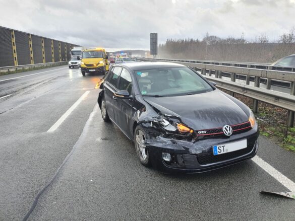Mehrere Verletzte - 6 Autos kollidieren auf der Autobahn A1 bei Bramsche