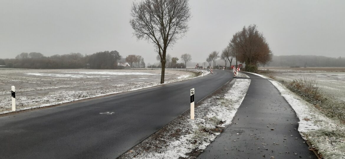 Baustelle Badberger Straße/Gehrder Straße / Foto: Landkreis Osnabrück
