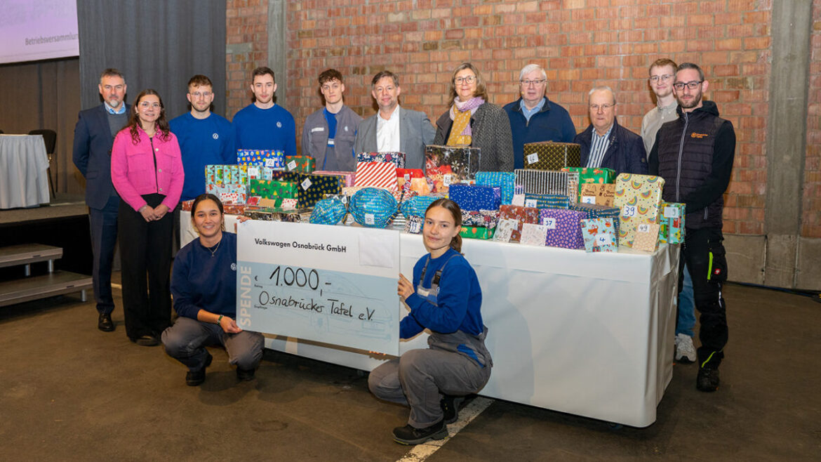 Volkswagen-Spendenaktion / Foto: Volkswagen Osnabrück