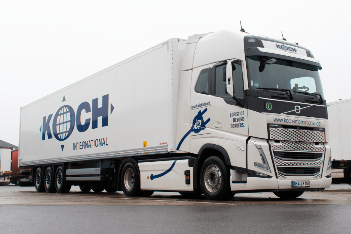 Elektro-Lkw / Foto: Koch International
