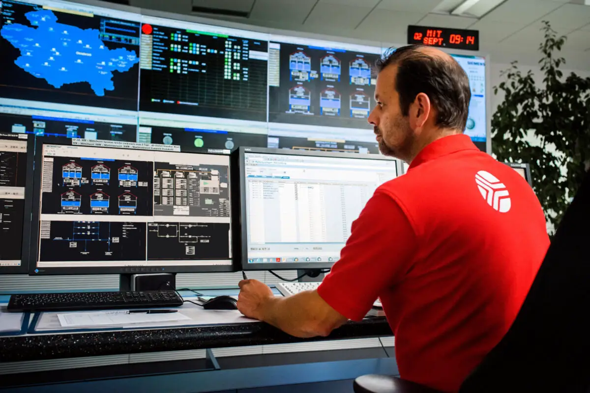 Netzleitstelle der SWO Netz / Foto: SWO Netz