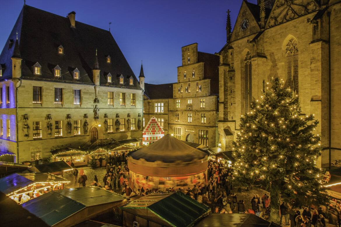 Weihnachtsmarkt Osnabrück Marktplatz