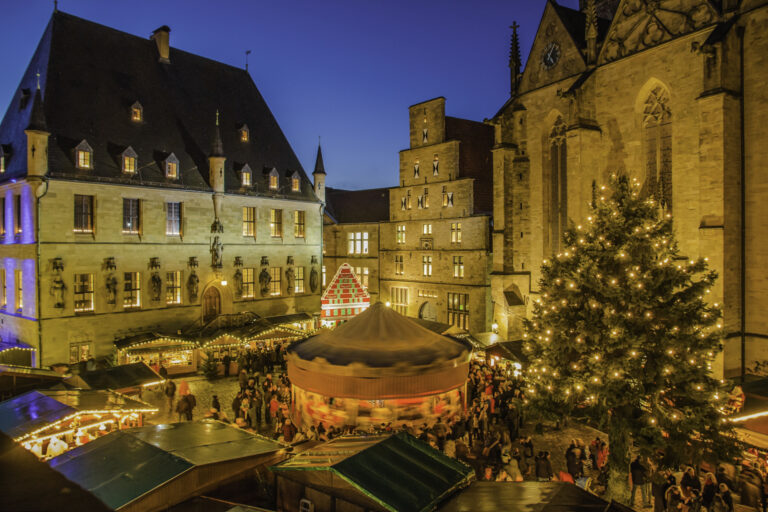 Weihnachtsmarkt Osnabrück Marktplatz