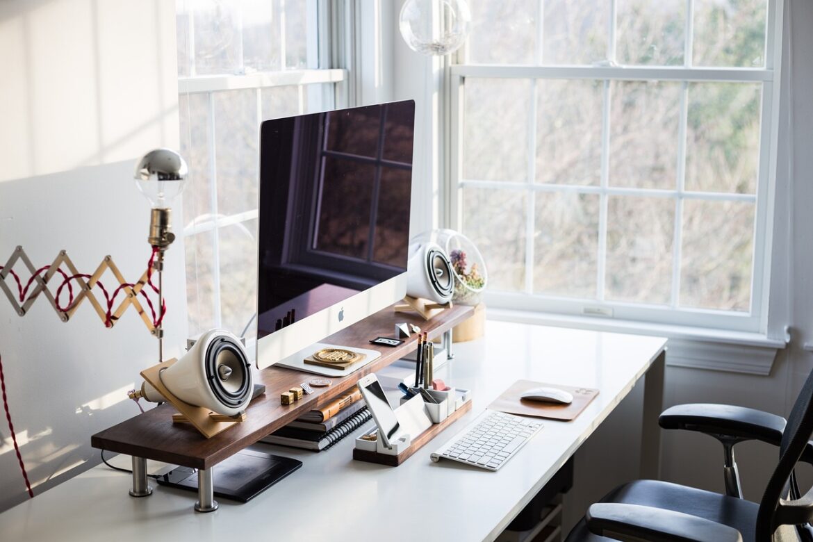 Computer am Arbeitsplatz