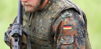 Soldat der deutschen Bundeswehr