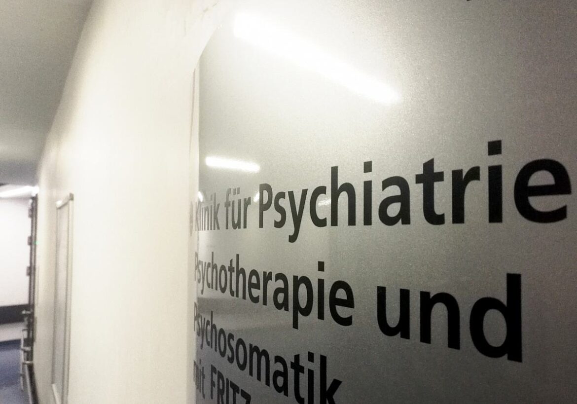 Schild Klinik für Psychiatrie