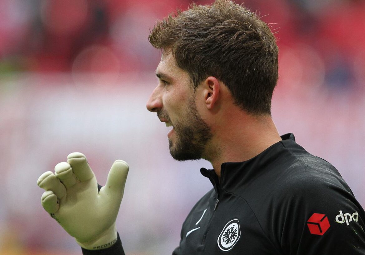 Torwart der Eintracht Frankfurt