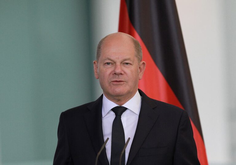 Bundeskanzler Olaf Scholz (SPD)