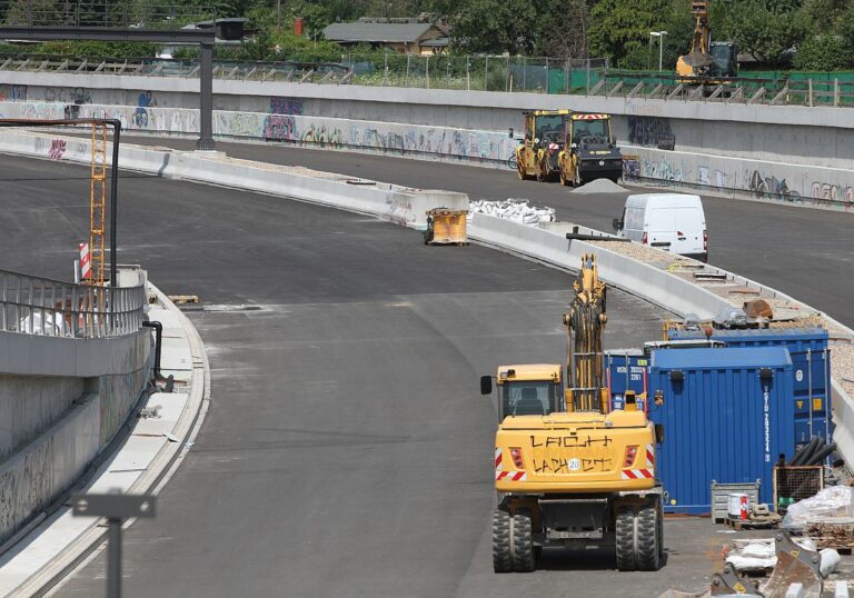 Baustelle Autobahn